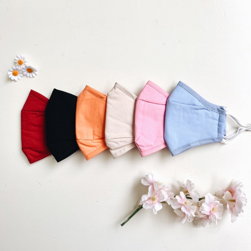 Bundle of 6 petite facemasks + 12 filters